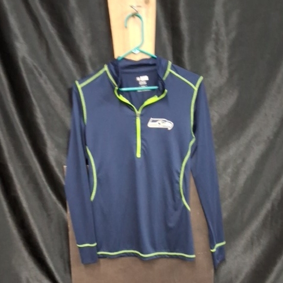 NFL Seattles Seahawk Women's Long Sleeve Athletic Pull Over - Picture 1 of 6